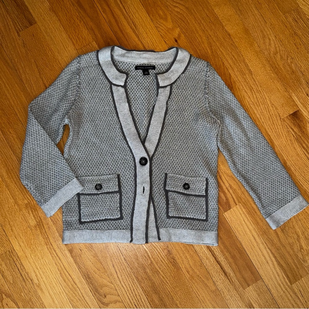 Banana Republic - Gray Cardigan Sweater